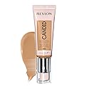 Revlon PhotoReady Candid Natural Finish Foundation, with Anti-Pollution, Antioxidant, Anti-Blue Light Ingredients, 330 Light Honey, 0.75 fl. oz.