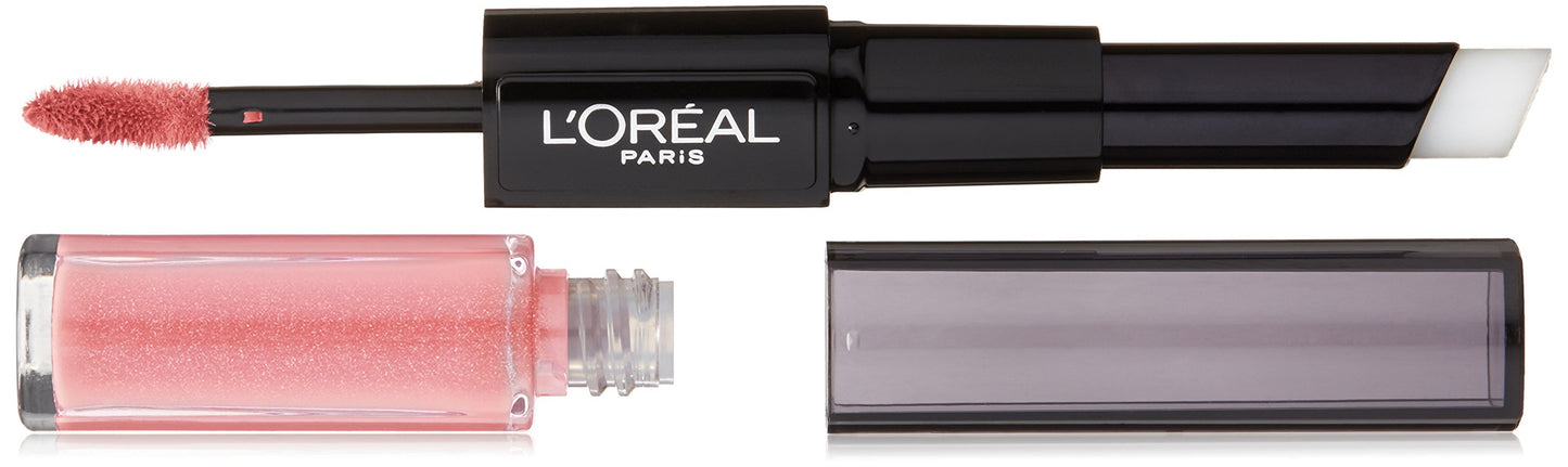 L'Oreal Paris Infallible Pro Last 2 Step Lipstick, Flamboyant Flamingo, 1 fl. oz.