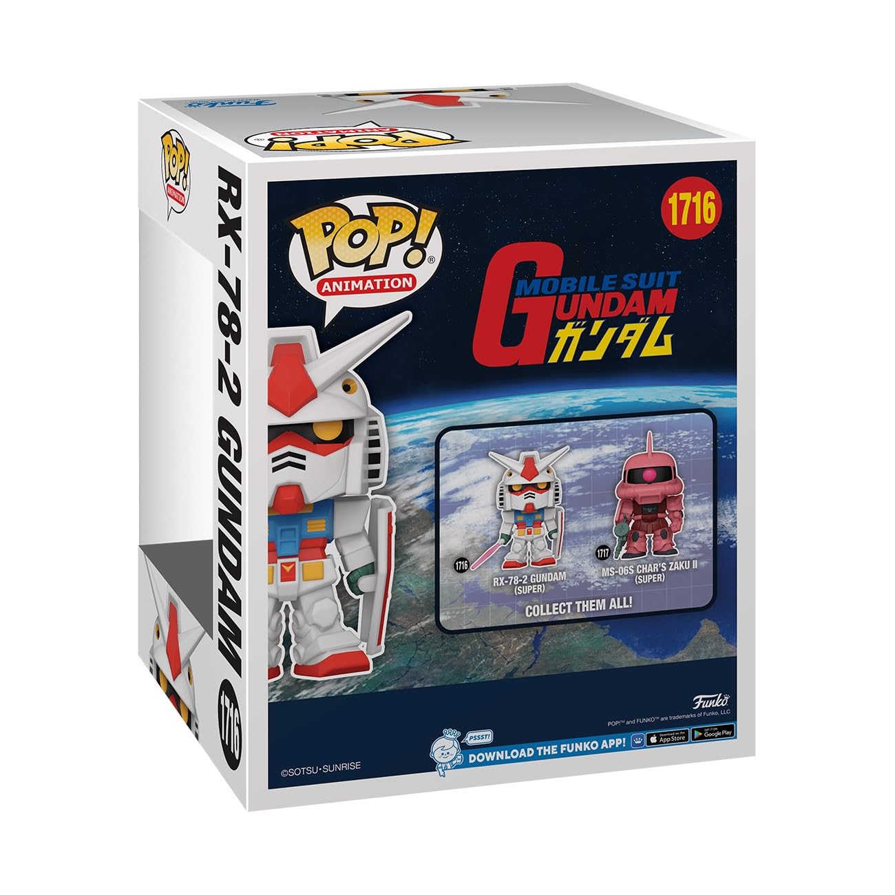 Funko POP! Super: MS Gundam - RX-78-2 Gundam - Mobile Suit Gundam - Collectable Vinyl Figure - Gift Idea - Official Merchandise - for Kids & Adults…