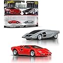 Hot Wheels Premium Car Culture 2 Pack 1:64 Scale Vehicles Unique Couples Real Riders Tires Metal/Metal Chassis Collectors Toy JBL02