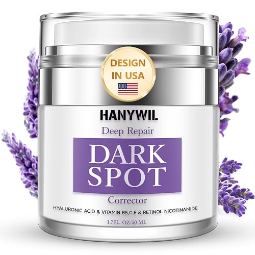 HANYWIL Dark Spot Remover for Face & Body, Remedy for Dark Spots with Natural Ingredients, Dark Spot Corrector Cream and Serum for Skin Care, Treats