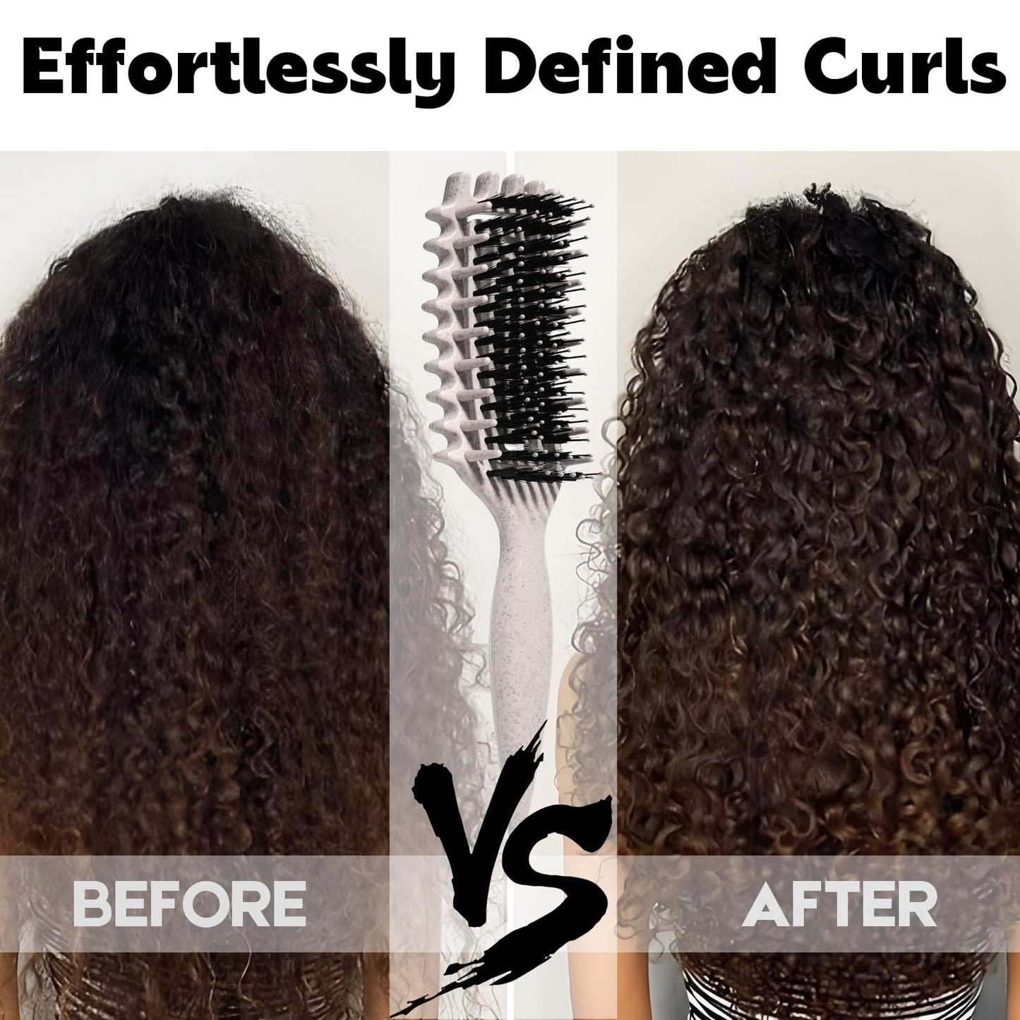 Curly Hair Brush Candybrush Curl Defining Brush for Detangling Shaping and Defining Curls for Women, Men, Wet & Dry Hair (Beige) Beauty and Personal Care MMBVSZ