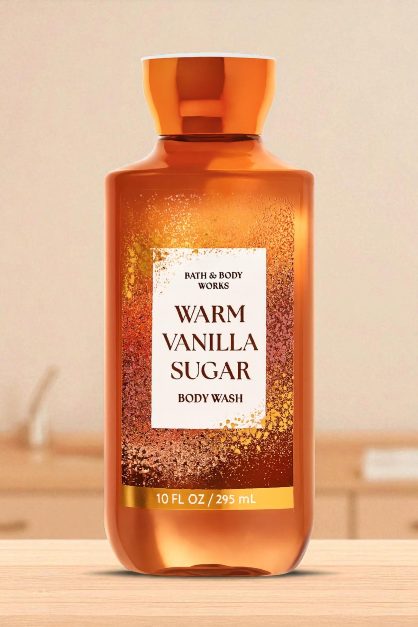 Bath & Body Works Warm Vanilla Sugar Body Wash - 3 Pack - 10 fl oz Each - Shea & Vitamin E - Vanilla, White Orchid & Sandalwood Scent