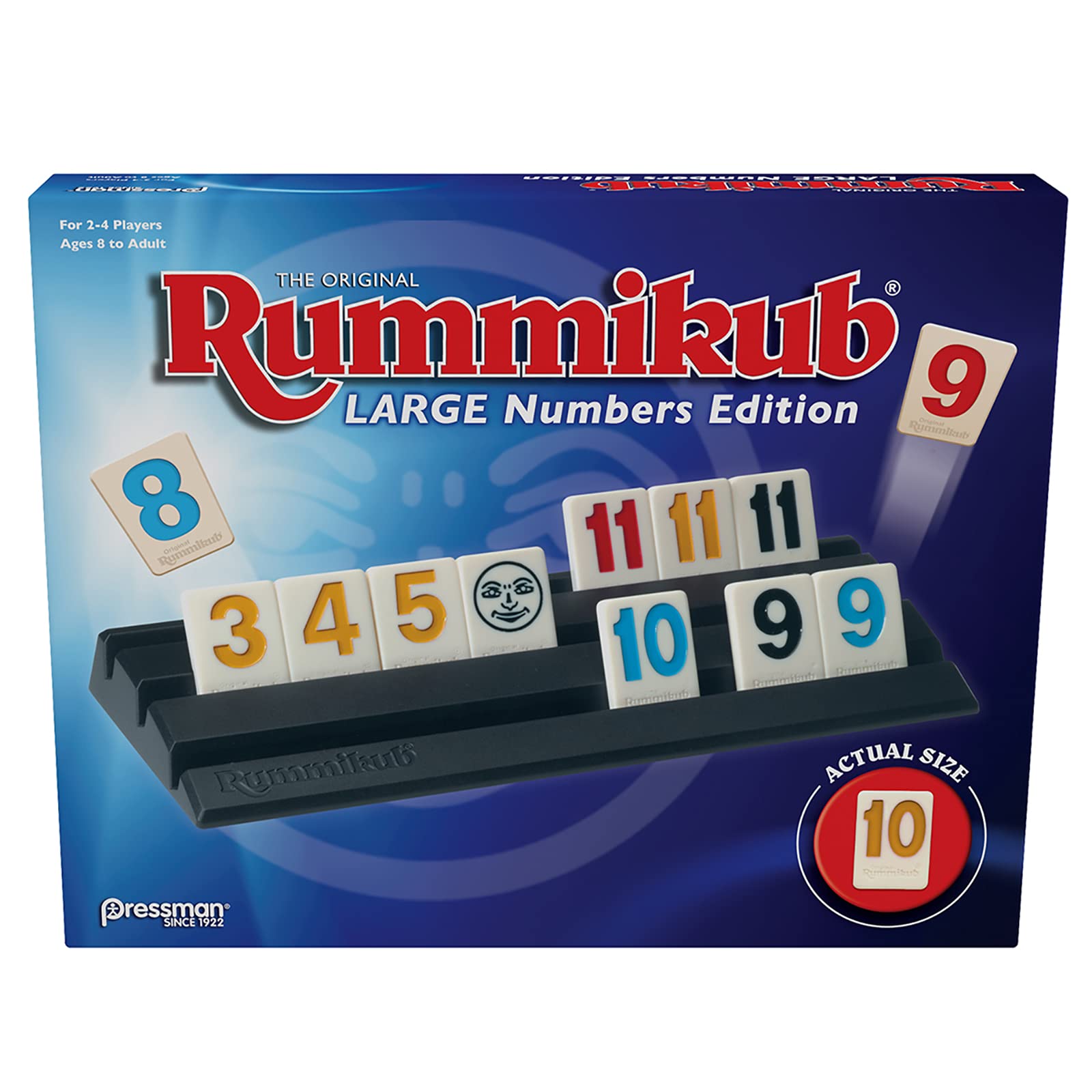 Pressman Rummikub Large Numbers Edition - The Original Rummy Tile ...
