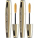 L’Oreal Paris Makeup Voluminous Million Lashes Mascara, Volumizing Collagen Infused Eye Makeup, Amplifying Mascara Brush, Washable, Blackest Black
