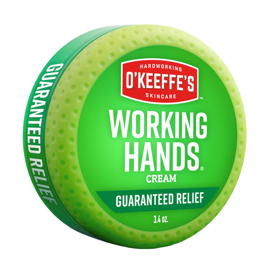 O'Keeffe's Working Hands Hand Cream for Extreme Dryness - 3.4 oz Jar (1 Pack) - Repairing Skincare for Cracked, Dry Hands Beauty & Personal Care O'Keeffe's