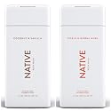 Birsppy Native Body Wash Bundle - Coconut and Vanilla & Citrus and Herbal Musk - 11.5 oz (340ml) Each
