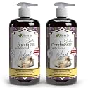 Vita A to Zee Garlic Hair Shampoo & Conditioner with Anti DHT Blocker - Garlic Natural Hair Treatment for Hair Growth, Loss, Thinning & Itchy Scalp