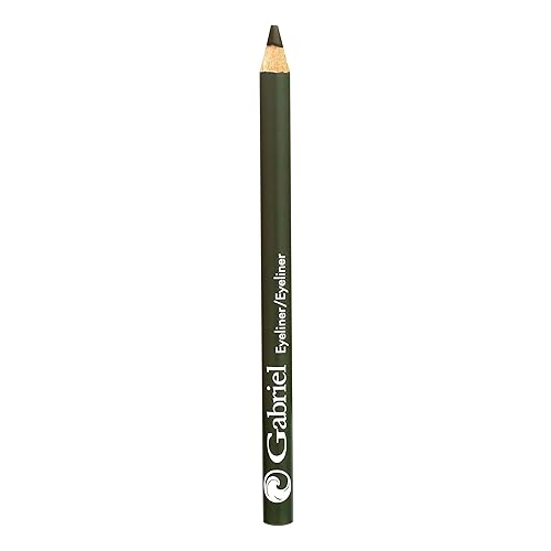 Gabriel Cosmetics Classic Eyeliner (Pine), Paraben Free, Vegan, Gluten-free, Cruelty- free, Non GMO, long lasting, Infused with Jojoba Seed Oil, Super