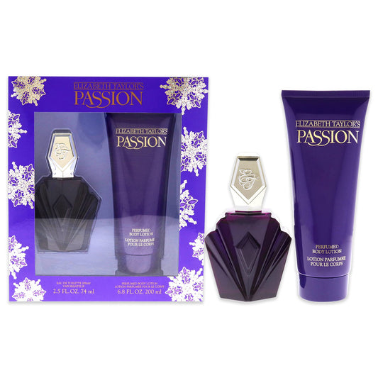 Elizabeth Taylor Passion Perfume for Women Gift Set Beauty & Personal Care Elizabeth Taylor