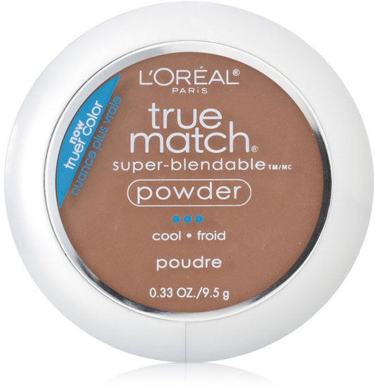 L'Oreal Paris True Match Super-Blendable Powder, Cool, Cocoa C8 - 0.33 oz