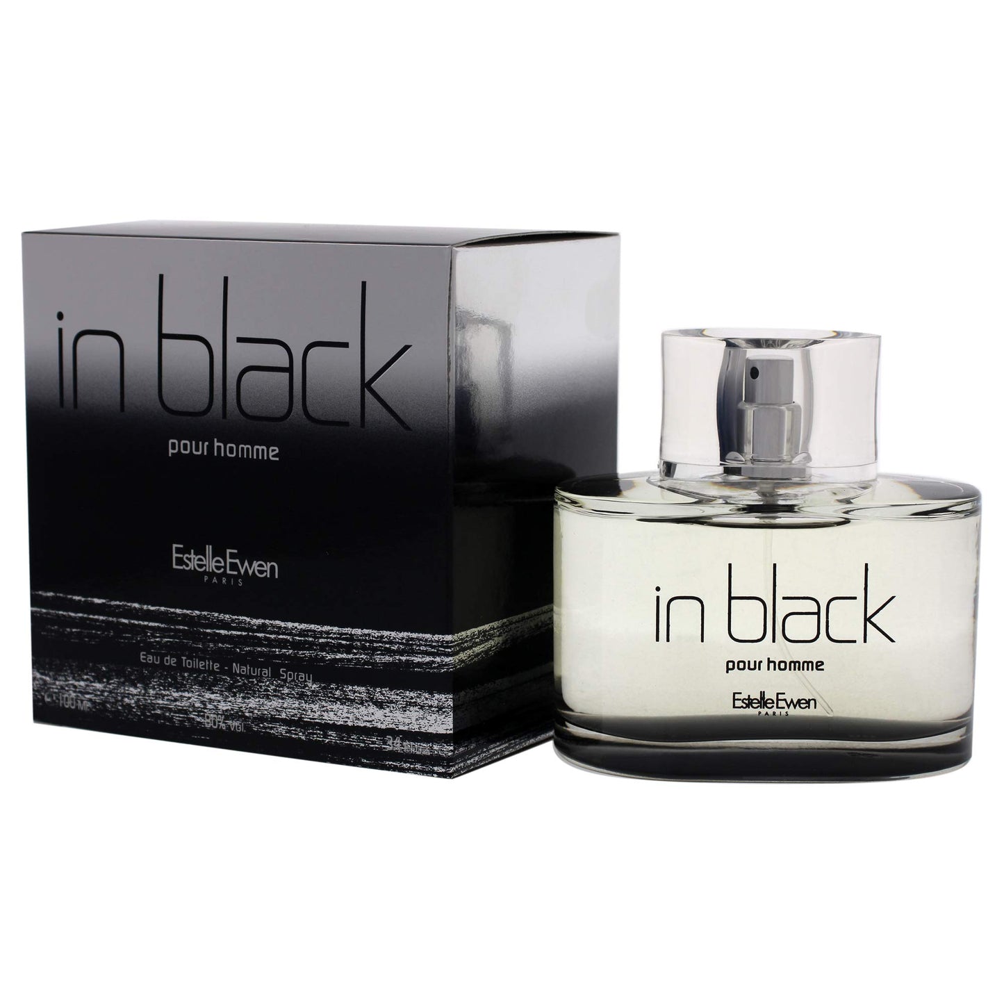 Estelle Ewen In Black Eau de Toilette Spray for Men, 3.4 Ounce