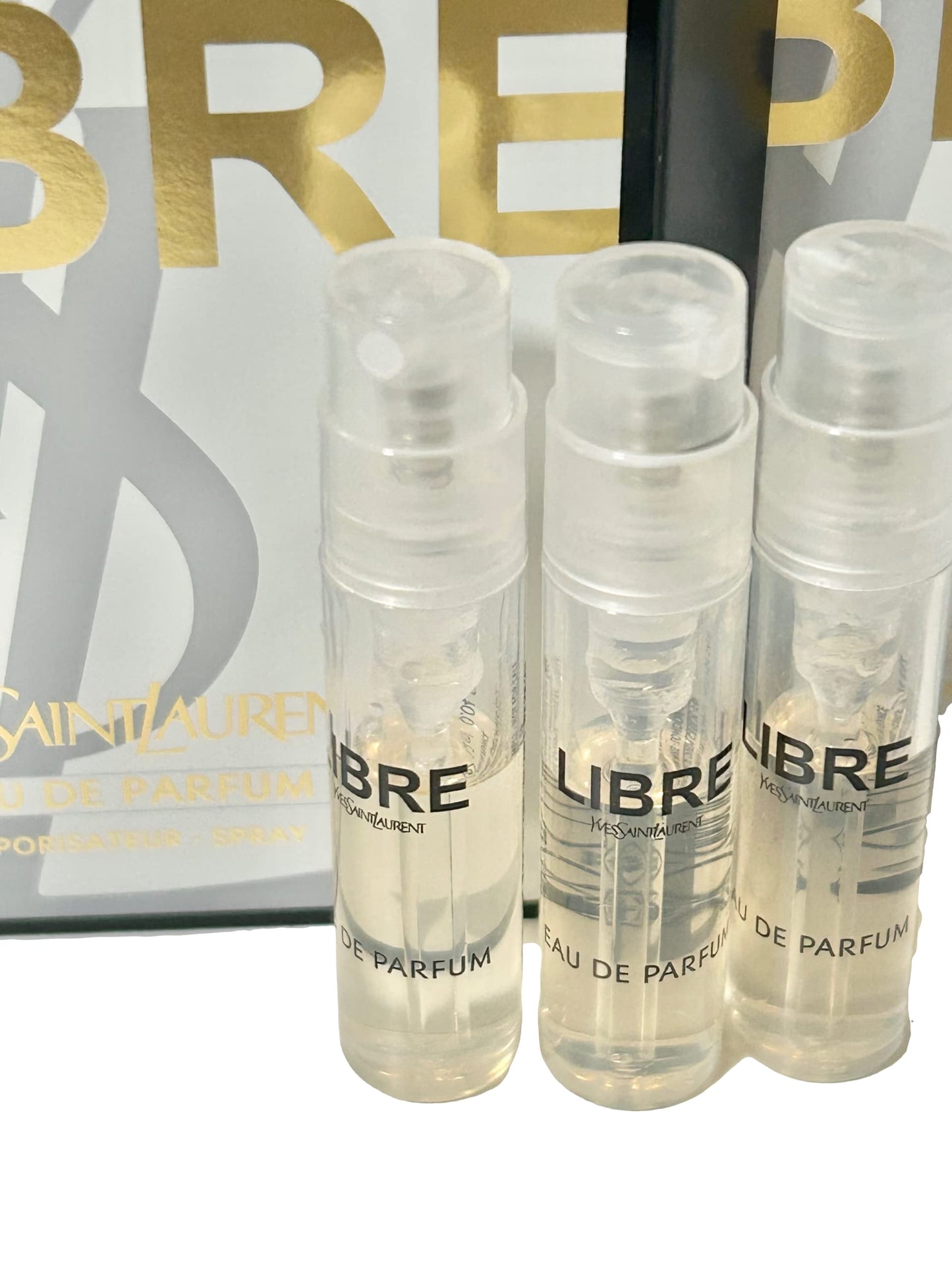 Yves Saint Laurent YSL Libre Sample Women Perfume 1.2 ml / 0.04 oz - set of 3