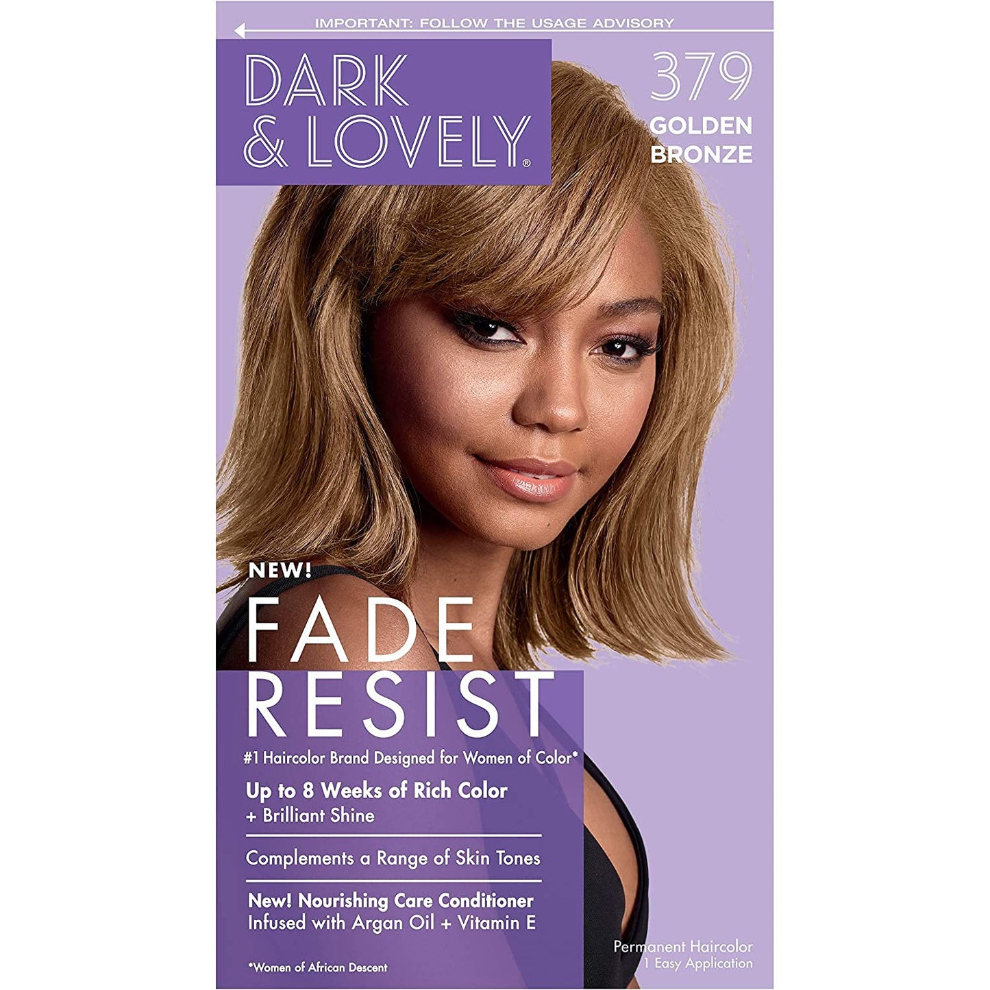 Dark & Lovely Color #379 Golden Bronze (Pack of 6)