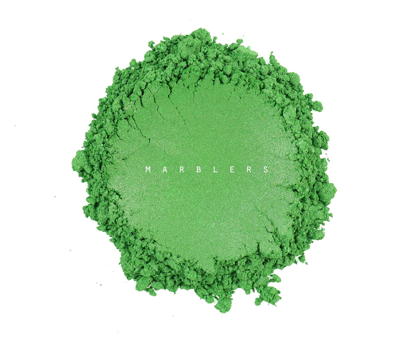 MARBLERS Fine Natural Mica Powder [Grass Green] 0.11oz (3g) | Highly Pigmented | Non-Toxic, Vegan, Cruelty-Free | Eyeshadow, Body Butter, Nail Polish