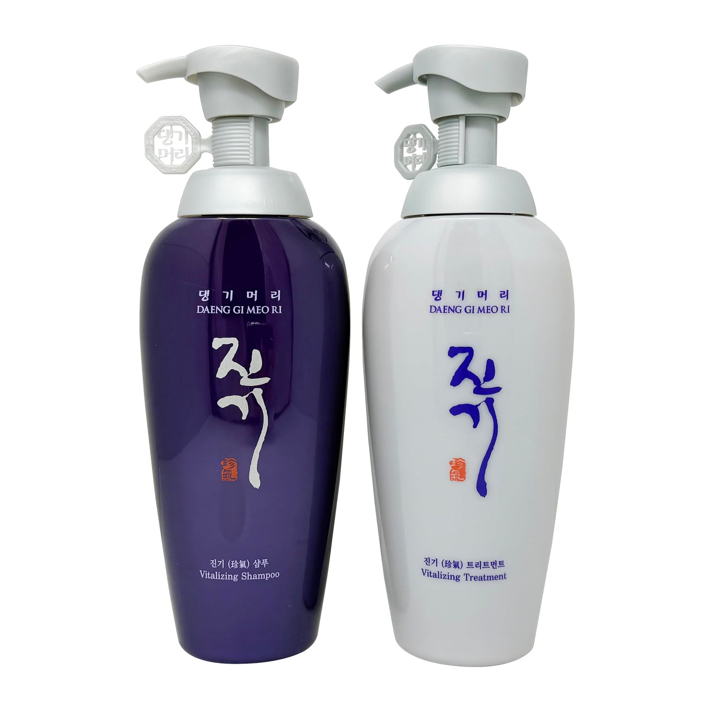 Daeng Gi Meo Ri - Jin Gi Vitalizing Shampoo And Conditioner Set 16.9 FL OZ/ 500 ML(Each) Anti Dandruff and Itchiness, Stopper Set
