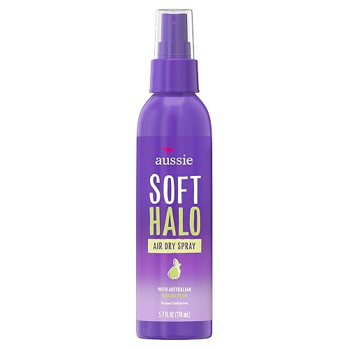 Aussie Soft Halo Air Dry Spray With Australian Kakadu Plum 5.7 Fl Oz