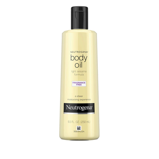 Neutrogena Body Oil 8.5 Ounce Fragrance-Free