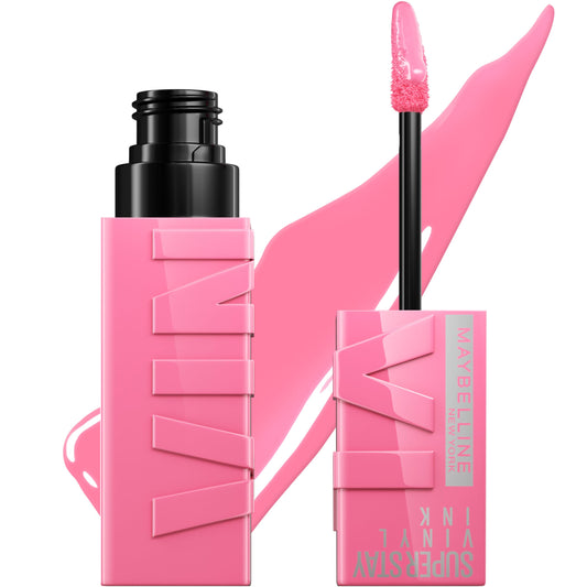 MAYBELLINE Super Stay Vinyl Ink Longwear No-Budge Liquid Lipcolor Make Up, Highly Pigmented Color and Instant Shine, Upbeat, 1 Count Beauty & Personal Care MAYBELLINE