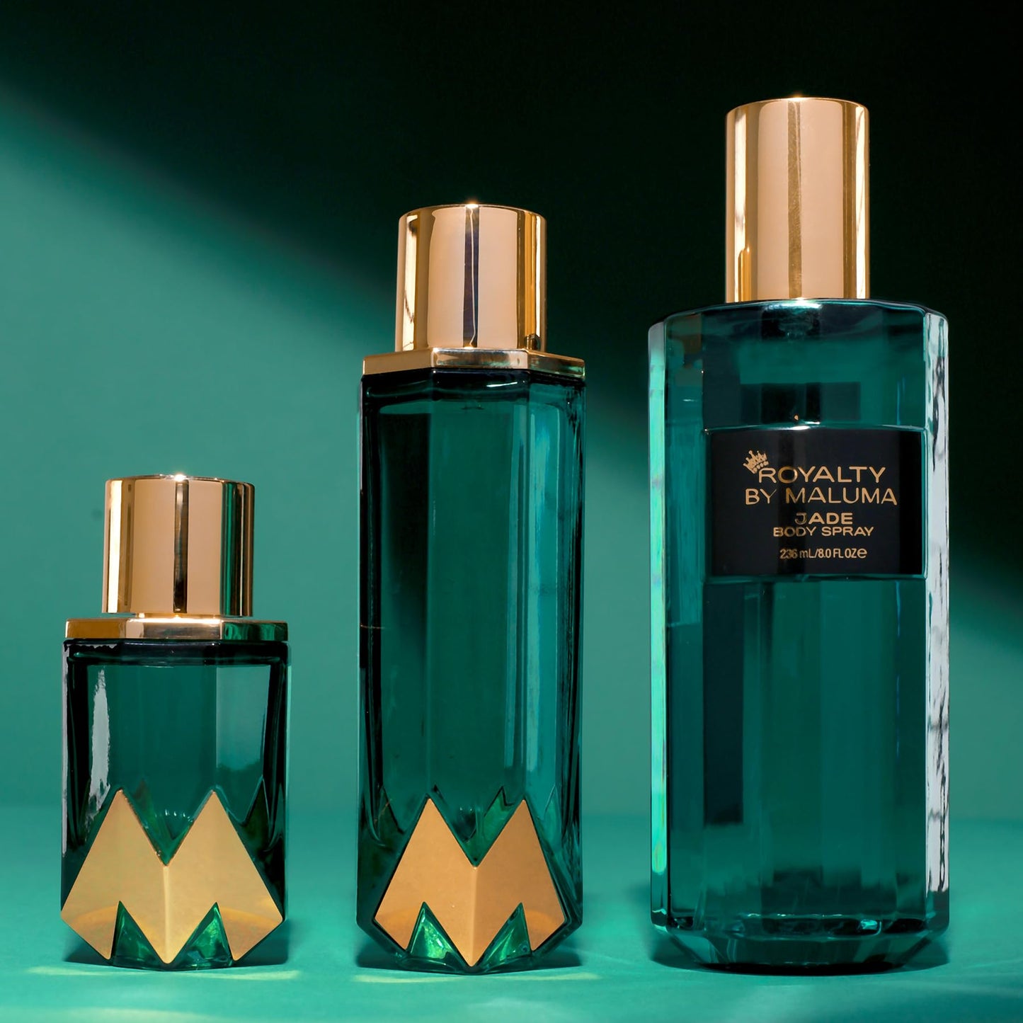 Royalty by Maluma Jade Body Spray – 8 oz Luxurious Fruity Floral Chypre Scent with Bergamot & Black Currant, Perfume for Women