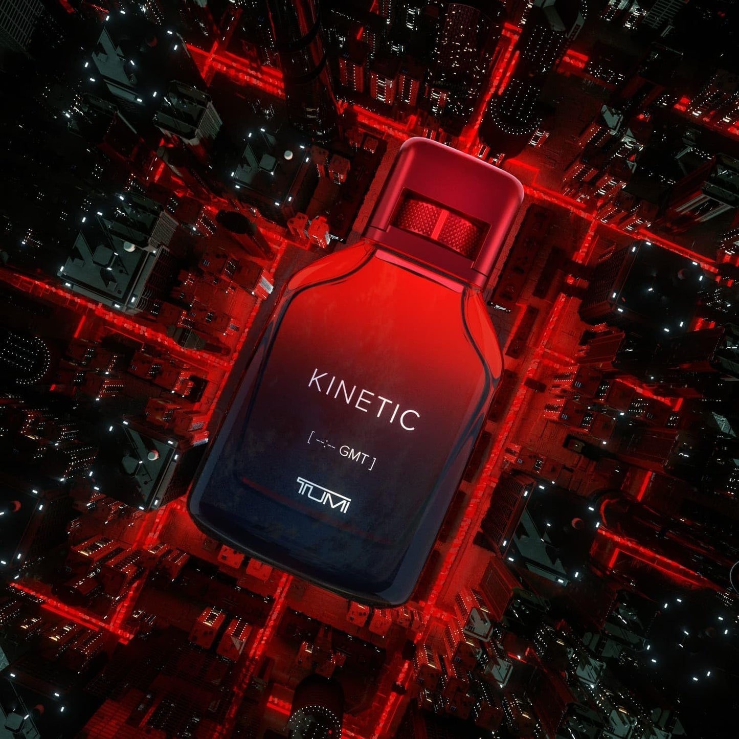 TUMI KINETIC [--:-- GMT] - Masculine & Spicy Cologne for Men with Smoky & Woody Notes - 3.4 oz & 1.0 oz Eau de Parfum