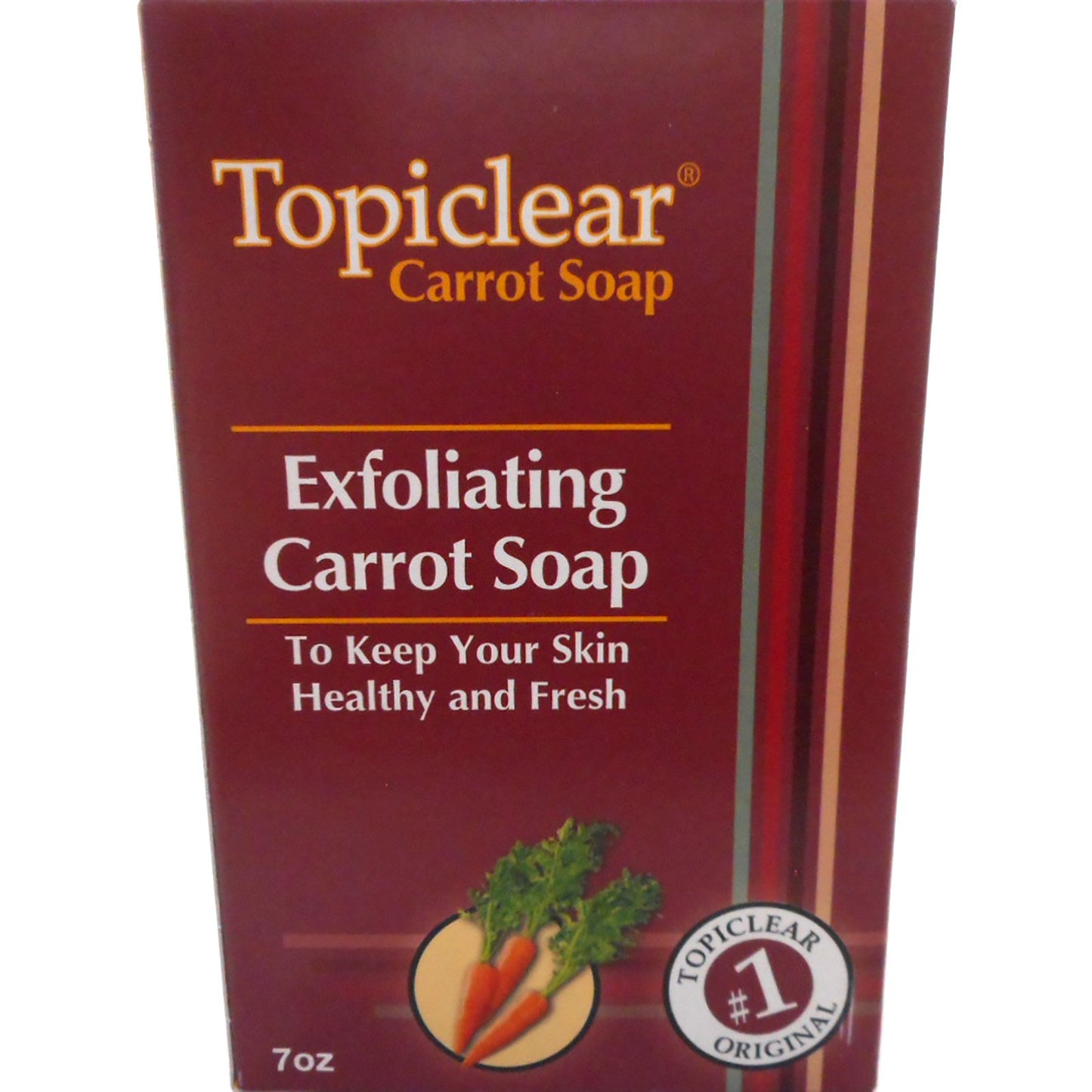 Topiclear Carrot Treatment Soap. 7oz [Misc.] Beauty & Personal Care Topiclear