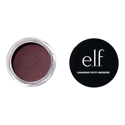 e.l.f. Luminous Putty Bronzer, Lightweight Putty-to-Powder Bronzer For A Radiant, Glowing Finish, Highly Pigmented, Vegan & Cruelty-Free, Frequent