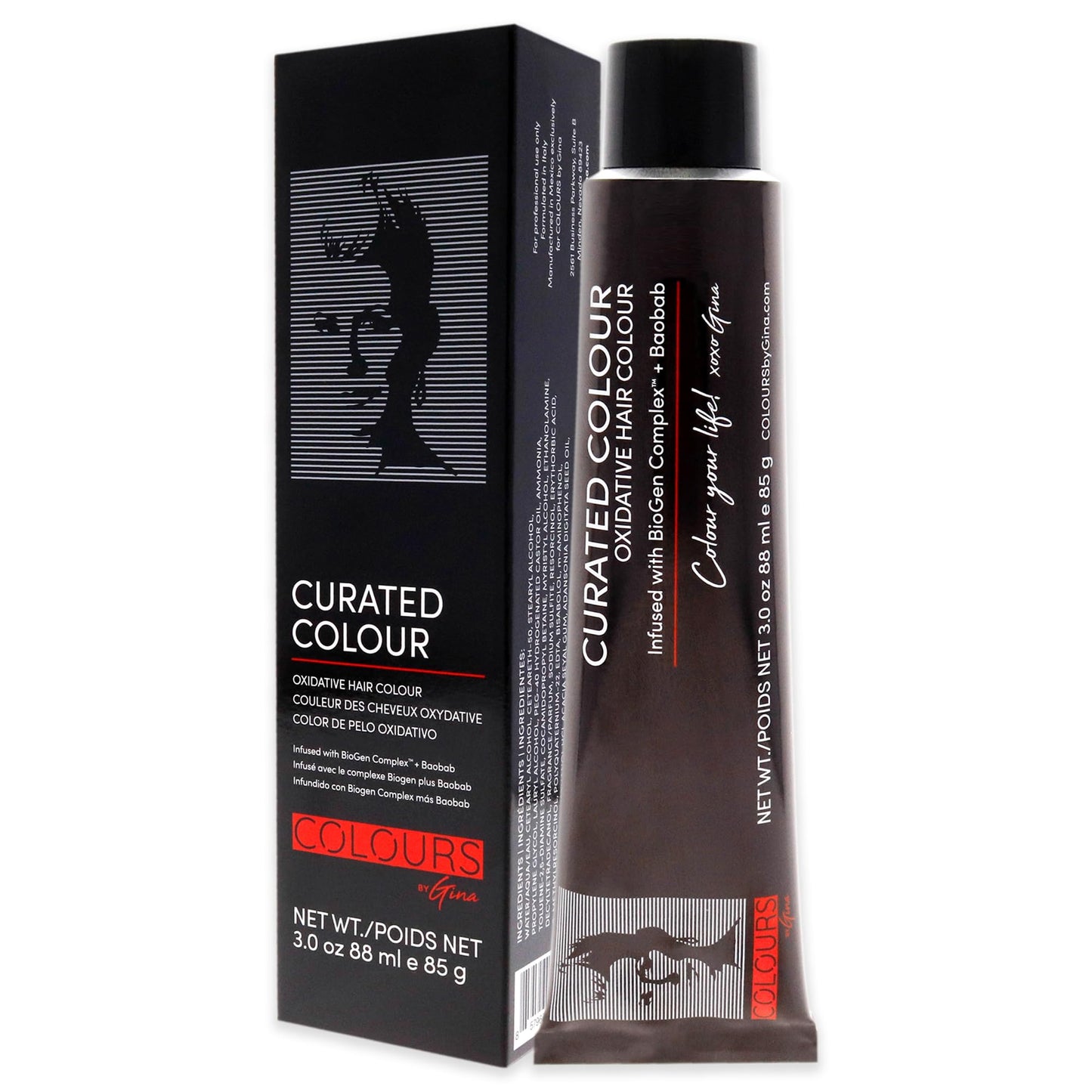 Colours By Gina Curated Colour - 6.0-6N Dark Natural Blonde by Colours By Gina for Unisex - 3 oz Hair Color