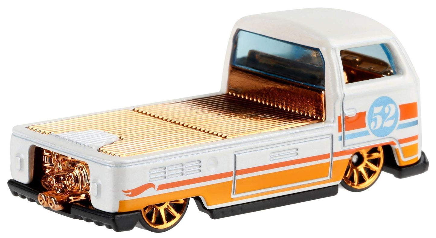 Hot Wheels 2020 Pearl and Chrome 6/6 - Volkswagen T2 Pickup (White)