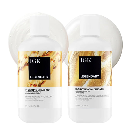 IGK LEGENDARY Dream Hair Shampoo & Conditioner Set | Hydrating Haircare Duo for Soft Shiny Healthy Looking Hair | Lightweight Feel with Bounce Beauty & Personal Care IGK
