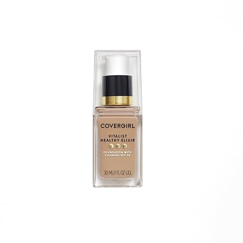 COVERGIRL Vitalist Healthy Elixir Foundation, Medium Beige 742, 1 Ounce
