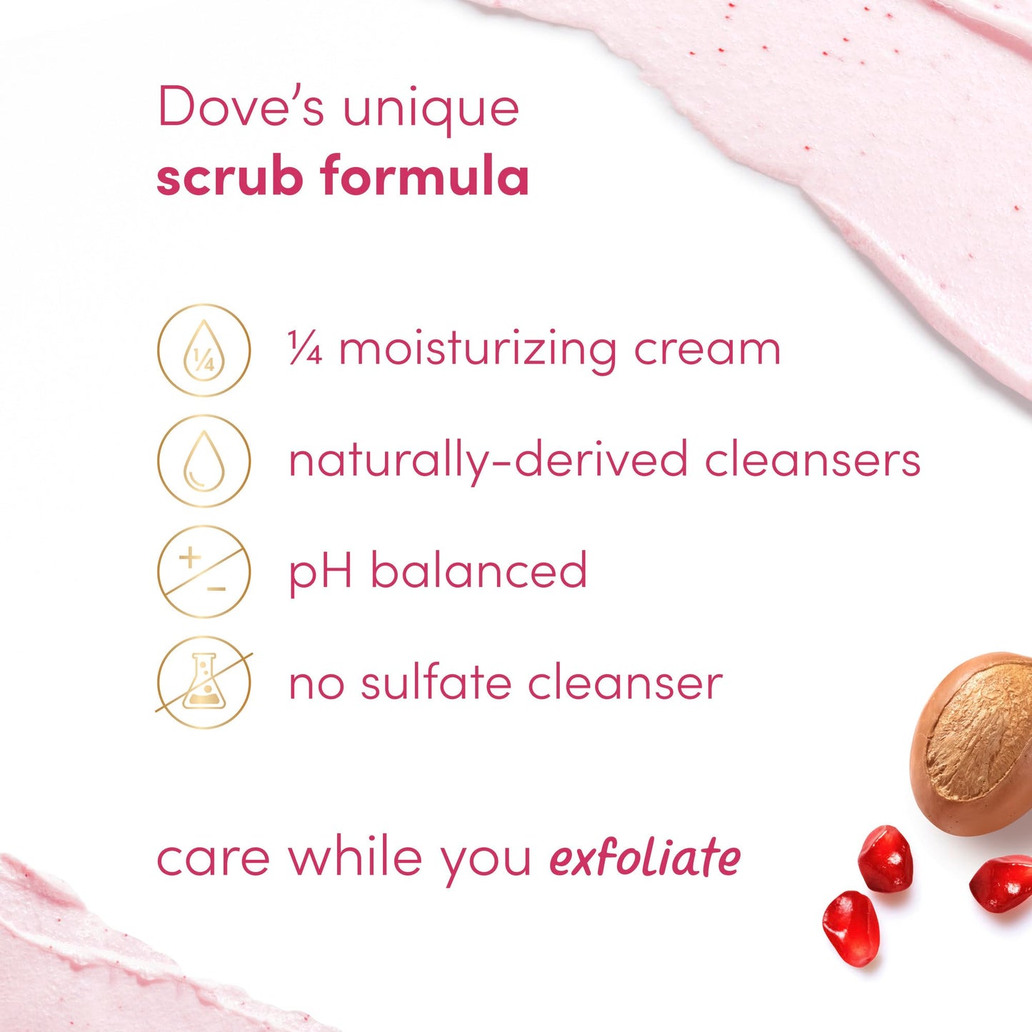 Dove Mixed Body Scub Trial Pack 3 Pack for Women for Visibly Silky-Smooth, Nourished Skin 3.5 oz Beauty & Personal Care Dove