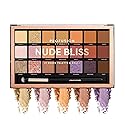 Profusion Cosmetics Nude Bliss 21 Shade Eyeshadow Palette and Pro Series Brush, Unleash Creativity and Get Glam With Richly Pigmented Eyeshadow…