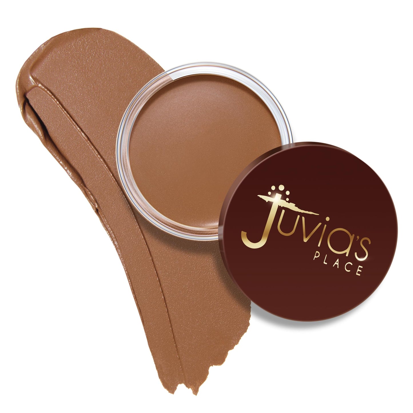 Juvia's Place Bronzed Cream Bronzer - Nutmeg - Smooth Cream Bronzer Pot for Sun-Kissed Glow & Warmth, Buildable & Blendable Makeup Contour