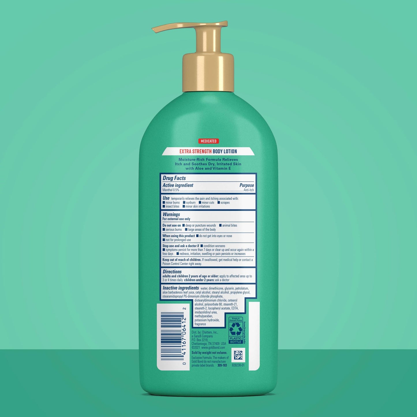 Gold Bond Medicated Extra Strength Body Lotion, Moisturizes, Relieves & Soothes, 14 oz Lotion Beauty & Personal Care Gold Bond