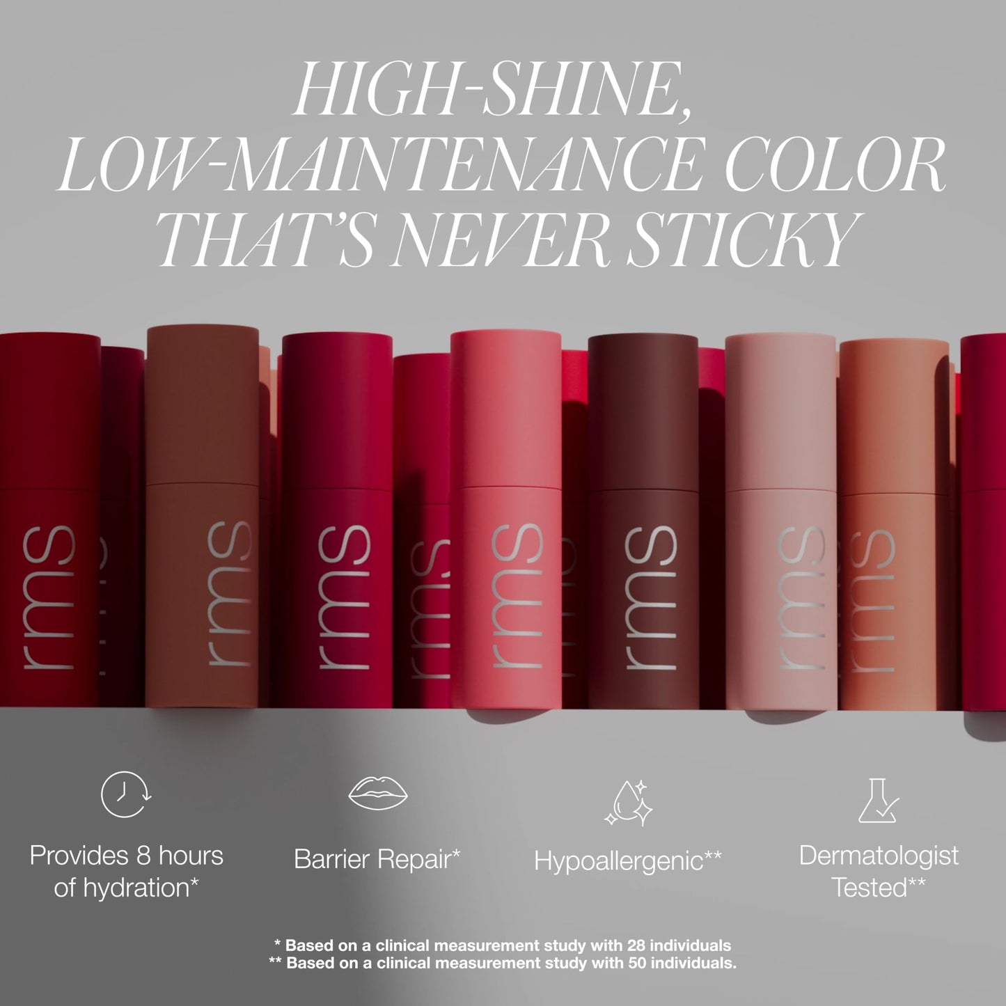 RMS Beauty Legendary Lip Oil - High-Shine Hydrating Lip Gloss Oil - 8-Hour Moisture with Bitter Cherry & Jojoba Oil - 0.17 oz