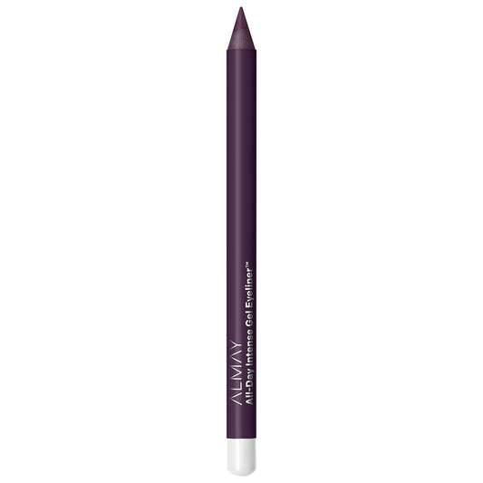 Almay Gel Eyeliner, Waterproof, Fade-Proof Eye Makeup, Easy-to-Sharpen Liner Pencil (Packaging May Vary), 130 Pure Plum, 0.045 oz