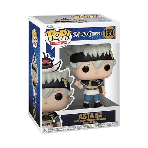 Funko POP! Animation: Black Clover - Asta with Nero - Collectable Vinyl Figure - Gift Idea - Official Merchandise - for Kids & Adults - Anime Fans…