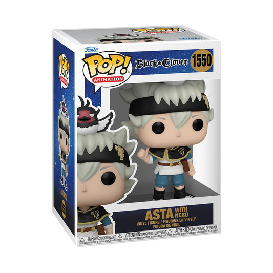 Funko POP! Animation: Black Clover - Asta with Nero - Collectable Vinyl Figure - Gift Idea - Official Merchandise - for Kids & Adults - Anime Fans…