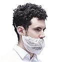 ProtectX 500-Pack Purple Disposable Hair Nets, Elastic Head Cover, Bouffant Caps, Sanitation Head Cover for Food Service, Spa Men & Women - 21 inch