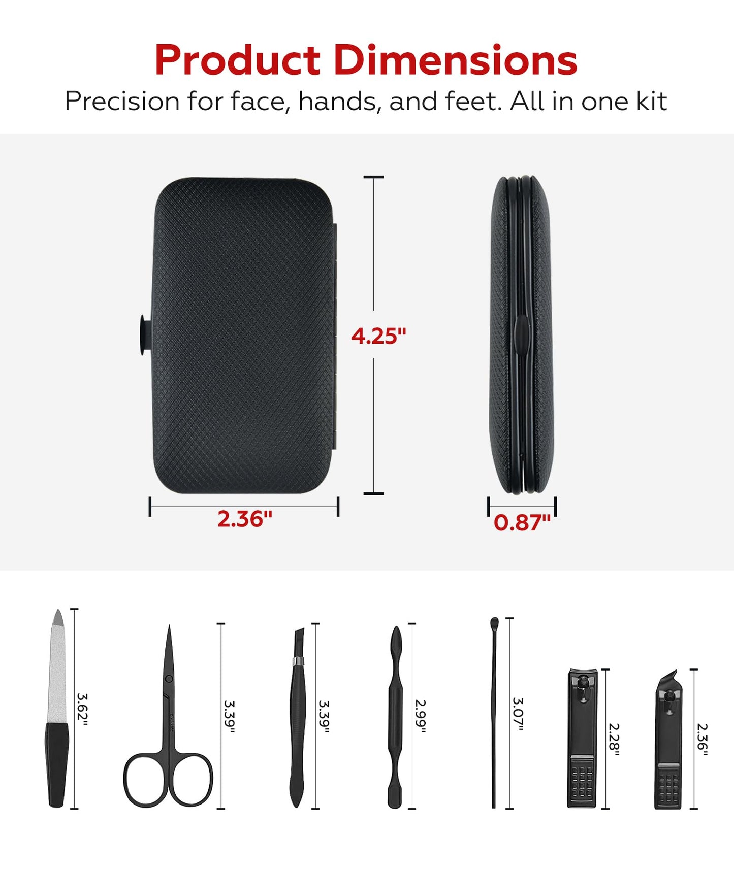 Nail Clippers with Catcher, Gifts for Men Dad Boyfriend Teens Him, Clipper with Safety Lock for Mens Women Seniors Beauty and Personal Care Jaqbicy