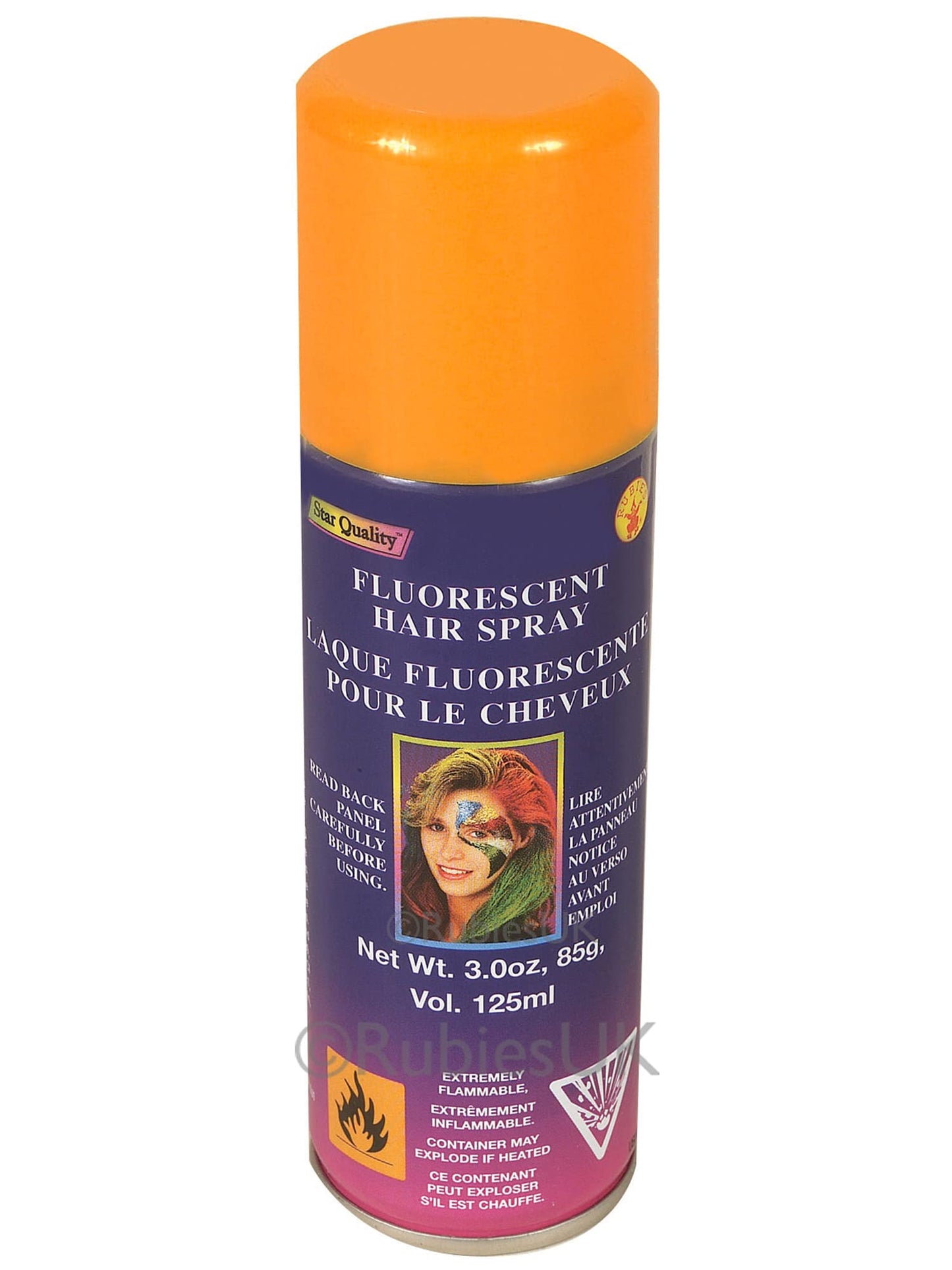 Rubies Orange Haircolor Costume Hairspray for Adults, Unisex 3 Ounce