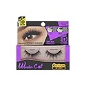 EBIN NEW YORK Cattitude 3D Lash Wonder Cat -January 3D Faux Mink Lash Enviable Volume Lightweight Comfortable Wear Double Layered Wispy Lash Fullness