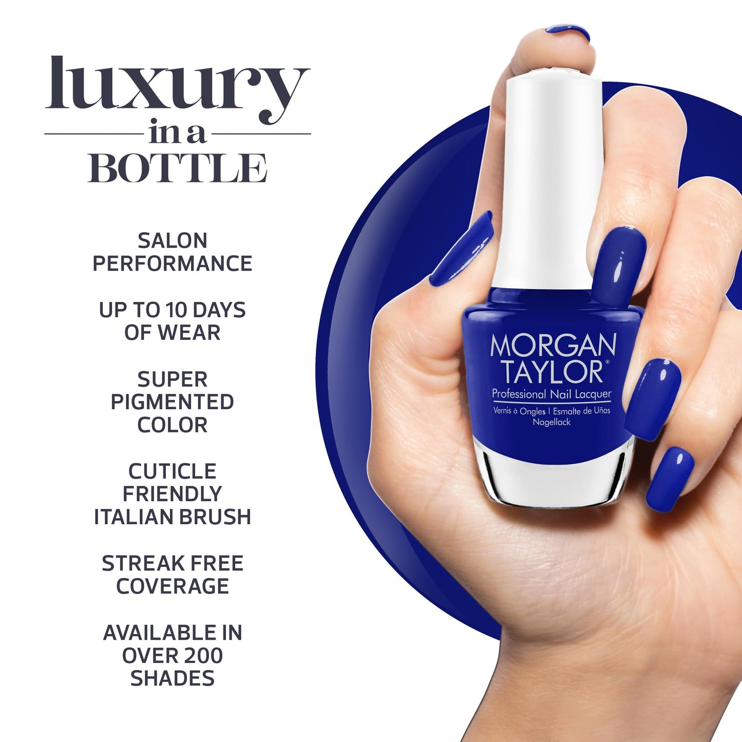 Morgan Taylor Summer Collection Keep It Juicy - 15mL Professional Lacquer, Chip-Resistant, Fast-Drying, Long-Lasting, High-Shine Finish, Perfect Beauty & Personal Care Morgan Taylor