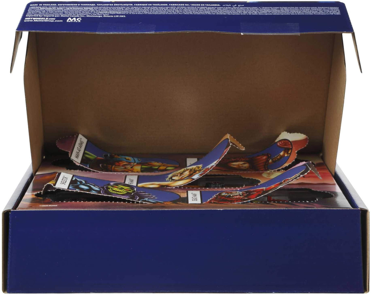 Hot Wheels Masters of The Universe 1:64 Scale Toy Car 5-Pack, Set of 5 Character Vehicles Inspired by He-Man, Skeletor, Man-at-Arms, Beast Man & Teela