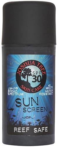 Joshua Tree SPF 30 Reef Safe Organic Sun Screen Lotion with Clear Zinc and Aloe