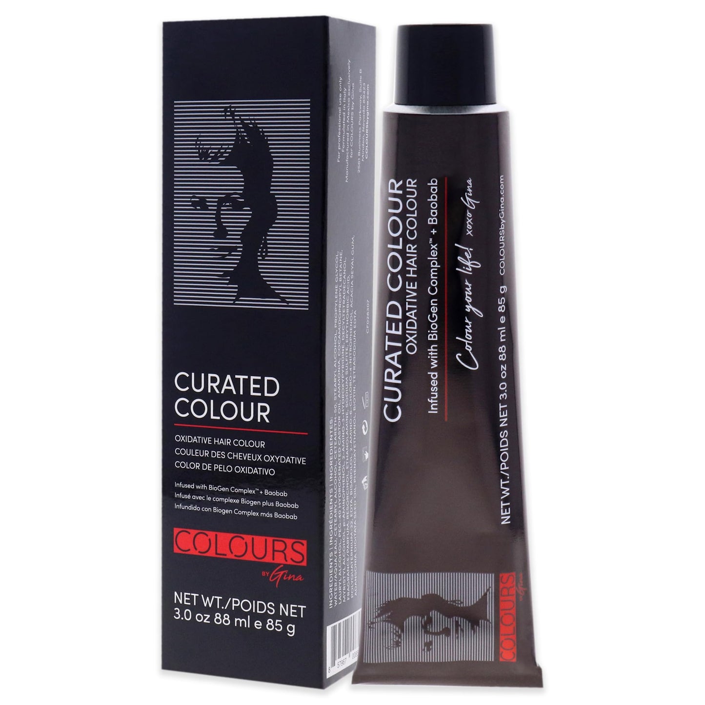 Colours By Gina Curated Colour - 7.34-7CG Golden Copper Blonde by Colours By Gina for Unisex - 3 oz Hair Color
