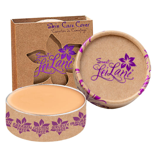 SWEET LEILANI-Foundation Full Coverage Concealer Makeup,Color Corrector Cream Foundation-No Paraben, Vegan Free and Cruelty Free-For All Skin Types |