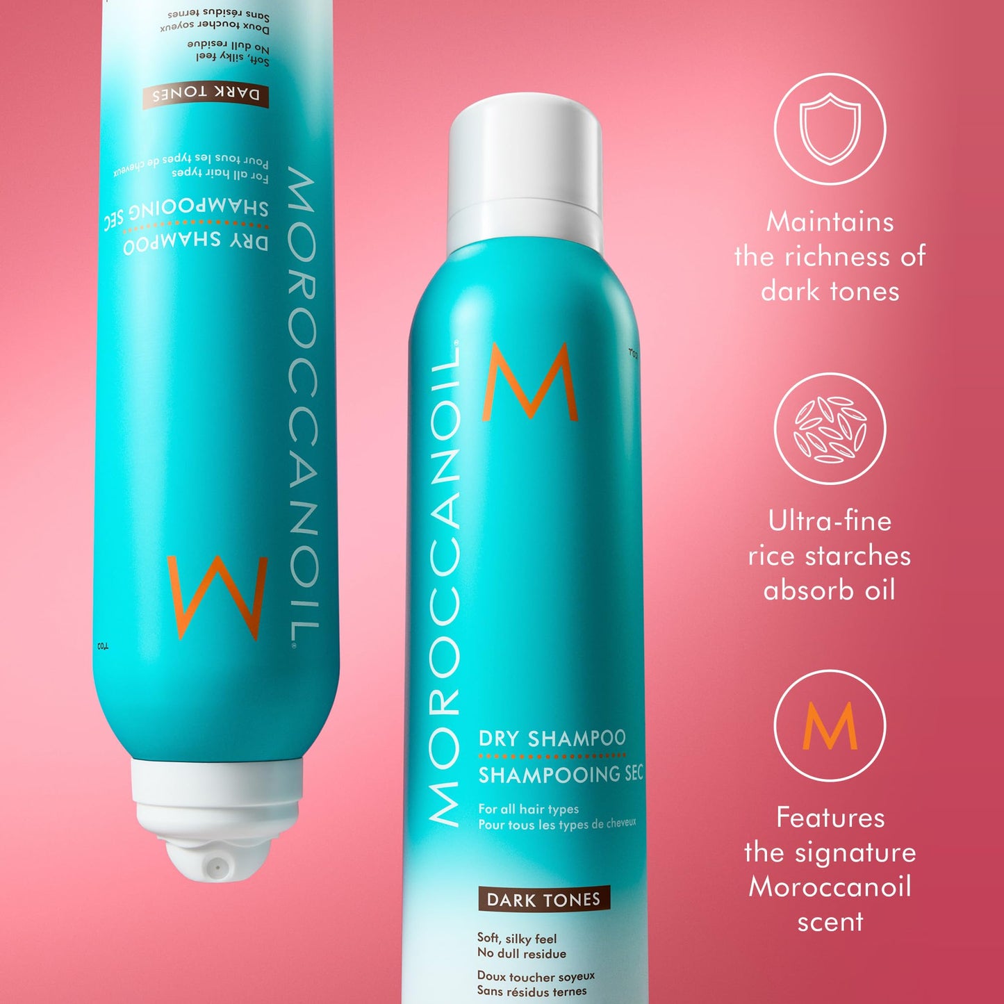 Moroccanoil Dry Shampoo Dark Tones 5.4 oz Beauty and Personal Care Moroccanoil