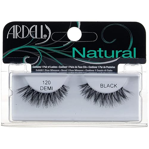 Ardell Fashion Lashes Natural Strip Lash, Black [120] 1 ea (Pack of 3)